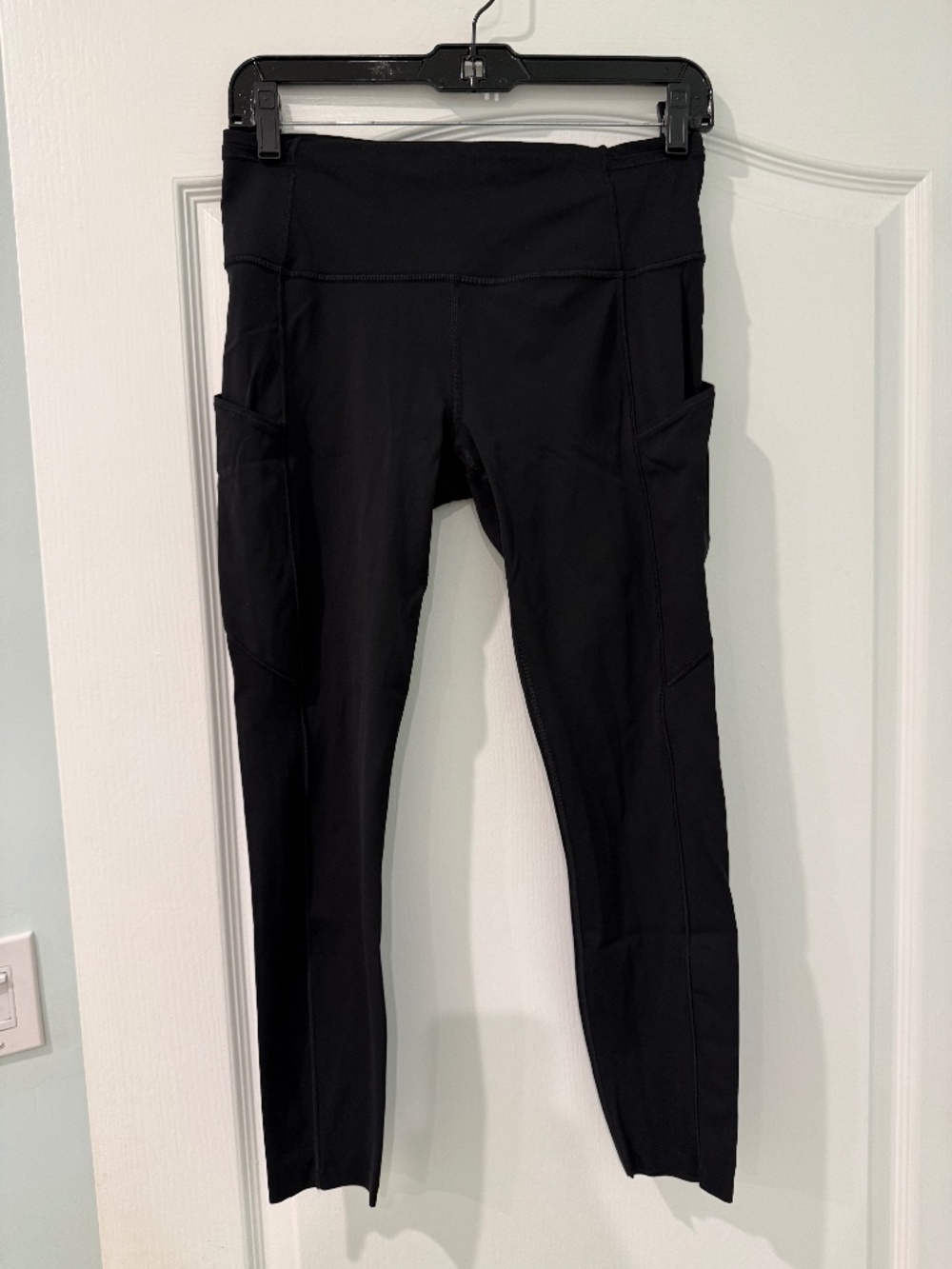 Like New Lululemon Fast & Free Leggings, Sz 8, Black